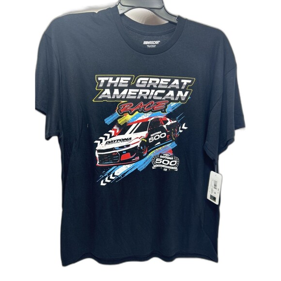 🔥🔥🔥NASCAR The Great American Race XL T- Shirt - Picture 1 of 3